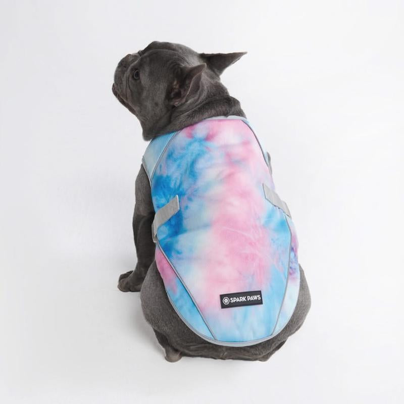 Spark Paws Chilltech Dog Cooling Vest - Summer Heat Relief, Lightweight, SPF 50 UV Sun Protection